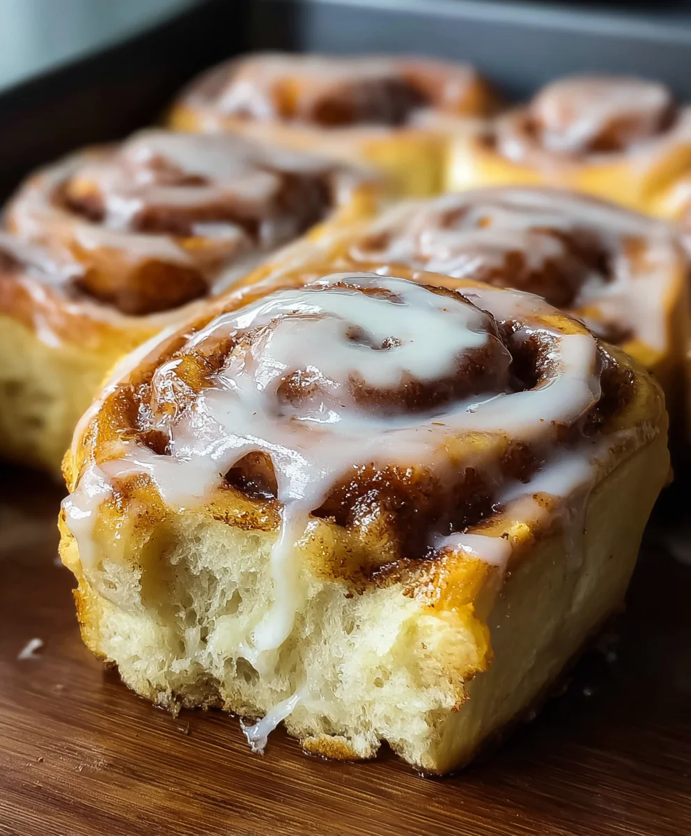 Warm & Fluffy Cinnamon Rolls Easy Recipe