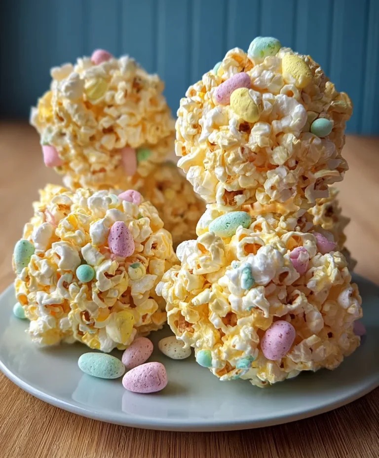 Easter Popcorn Balls – Easy Festive Treat