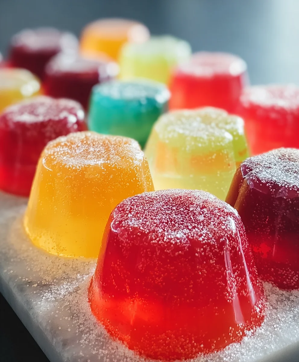 Adult-Friendly Jello Candy Melts-Fun Sweet Treats