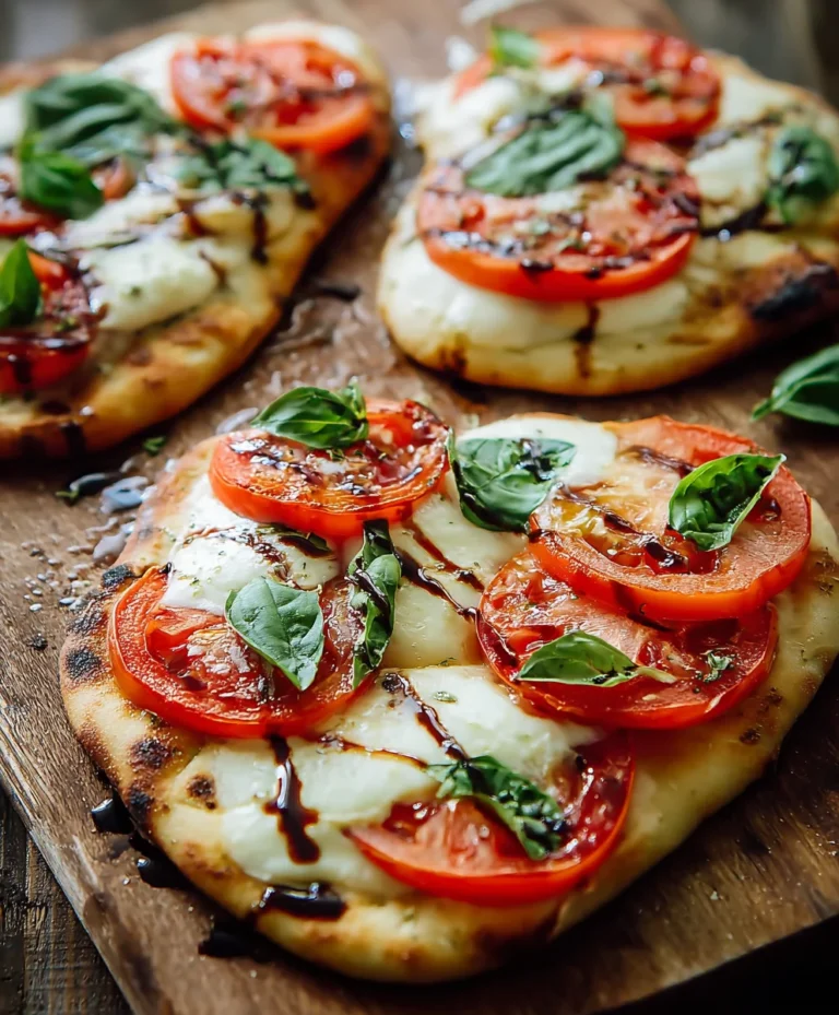 Easy Caprese Naan Pizza-Quick Weeknight Meal