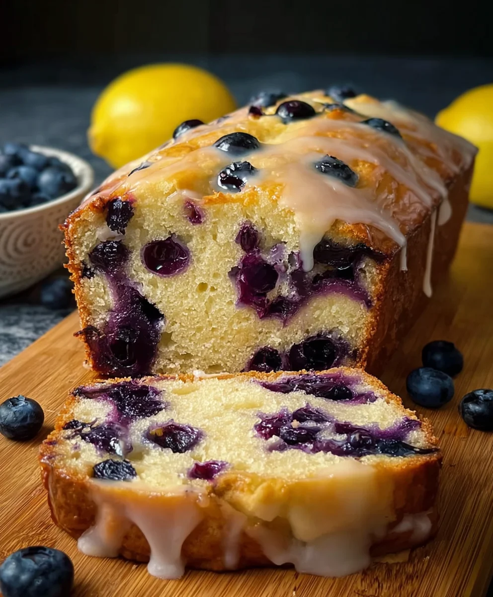 Easy Lemon Blueberry Loaf Recipe - Fresh & Delicious
