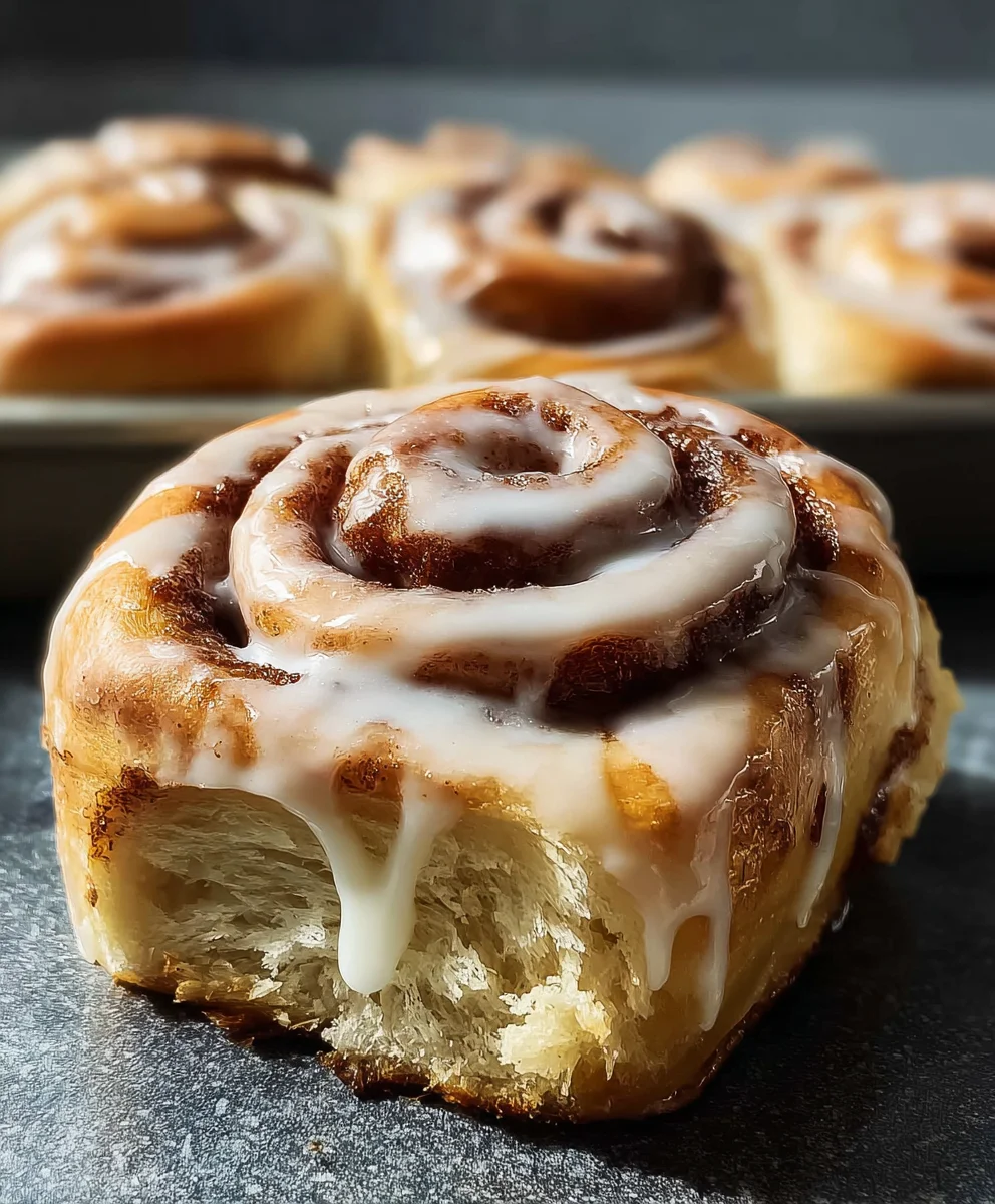 Warm & Fluffy Cinnamon Rolls Easy Recipe
