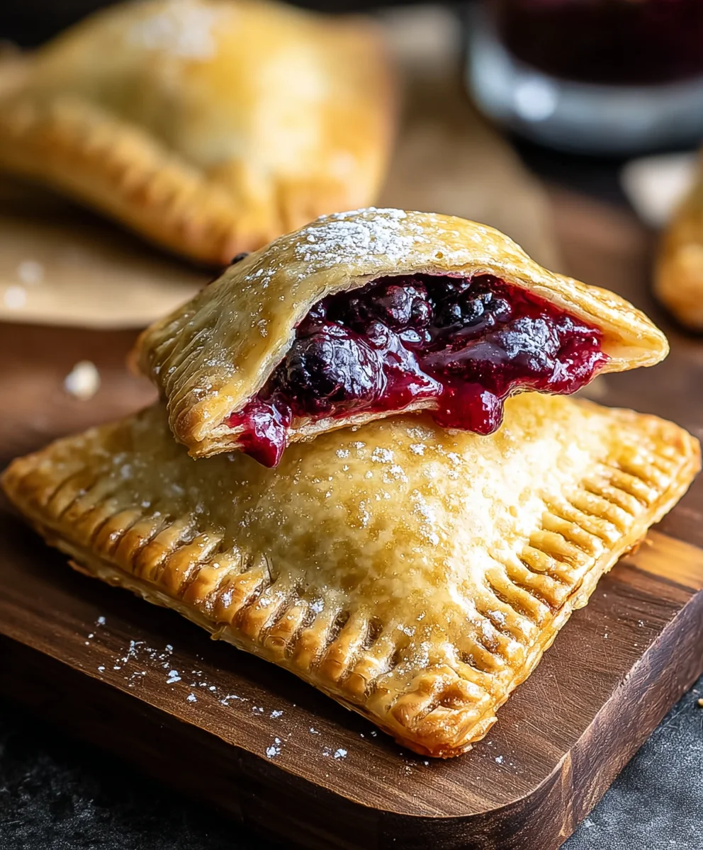 Blackberry Hand Pies-Sweet & Easy Dessert Recipe