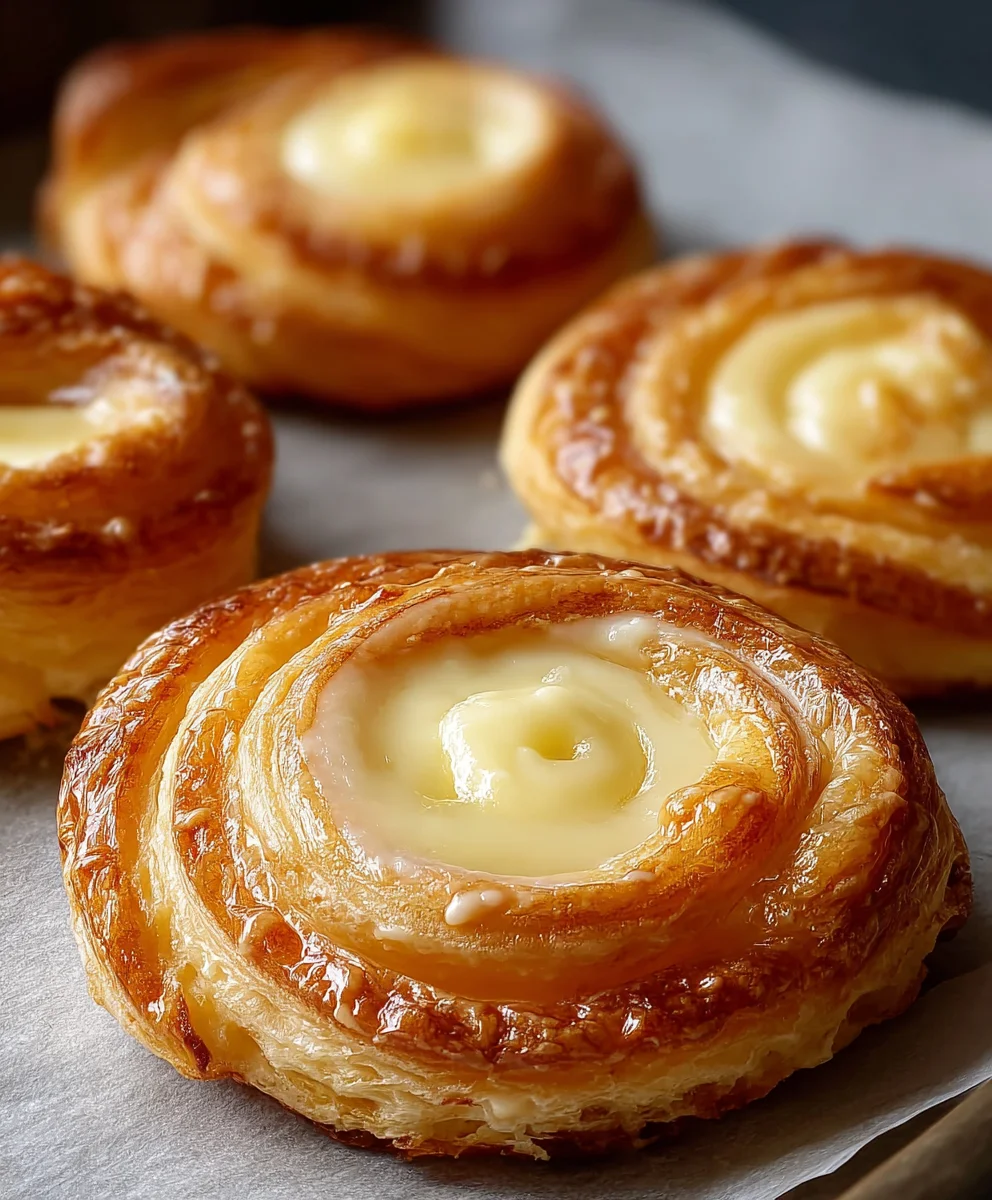 Easy Homemade Cheese Danishes-Flaky Pastry & Creamy Filling