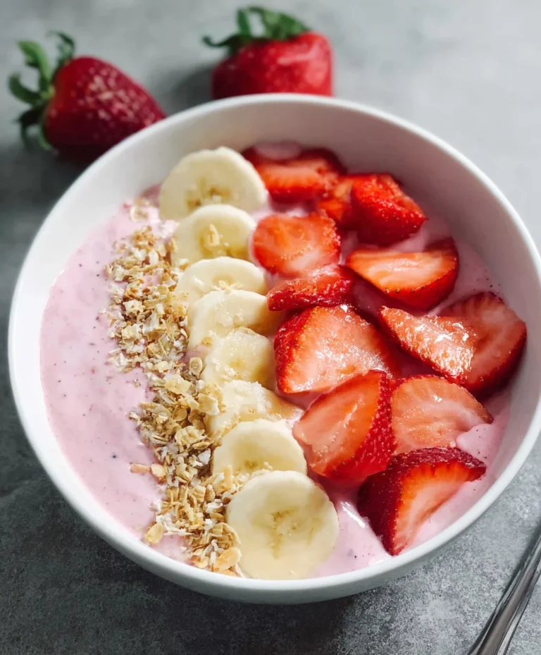Quick Greek Yogurt Fruit Smoothie Bowl Recipe