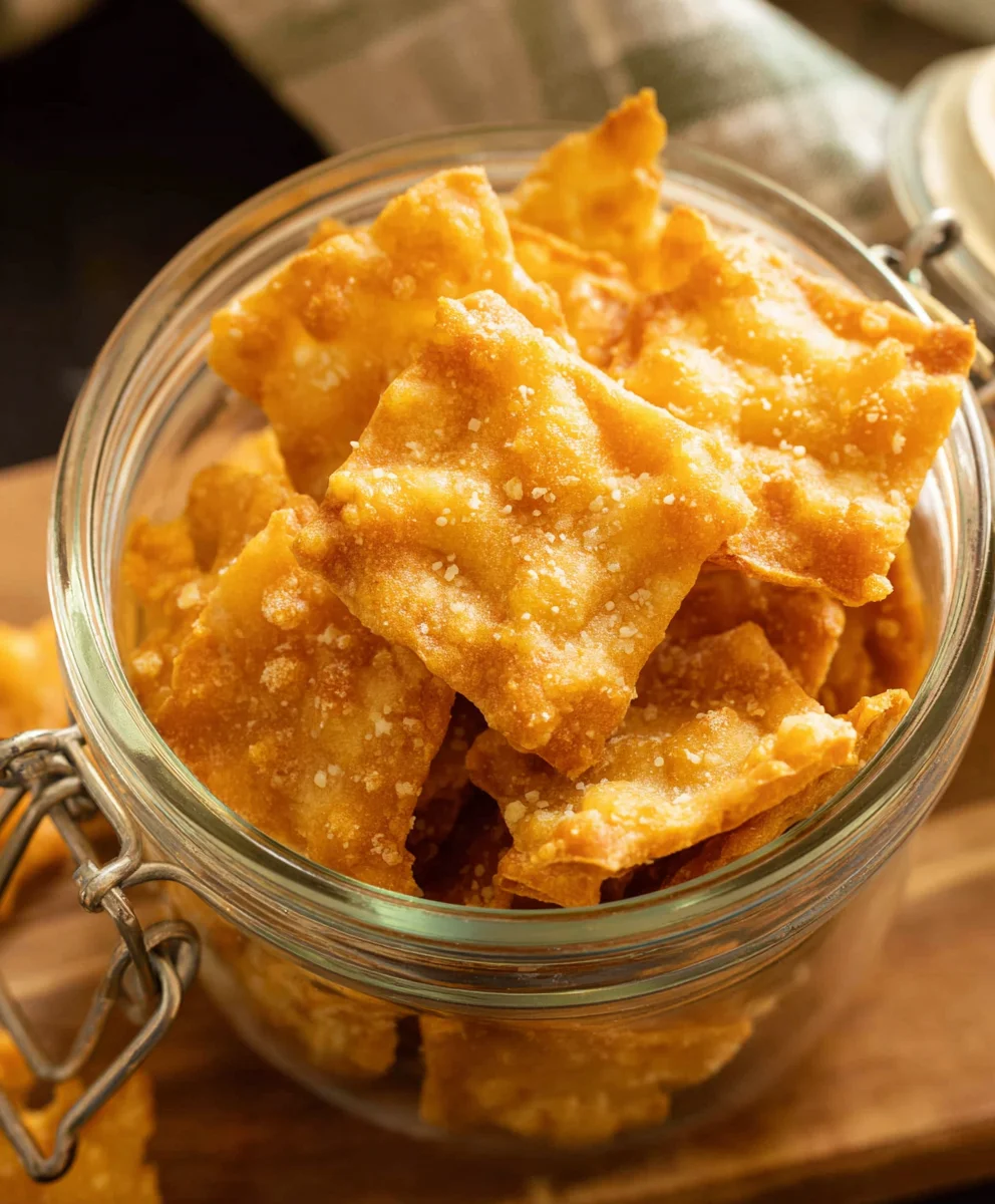 Sourdough Cheddar Crackers - Flavorful Homemade Snack