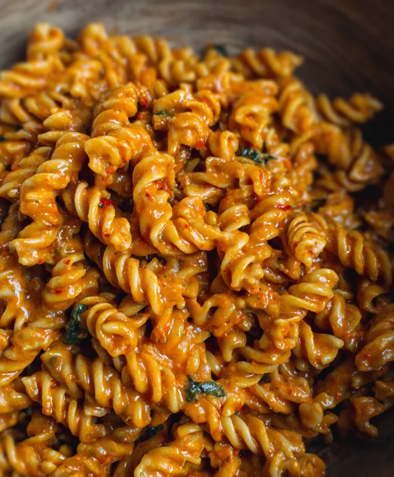 Creamy Vegan Spicy Fusilli – Easy & Delicious Pasta Recipe