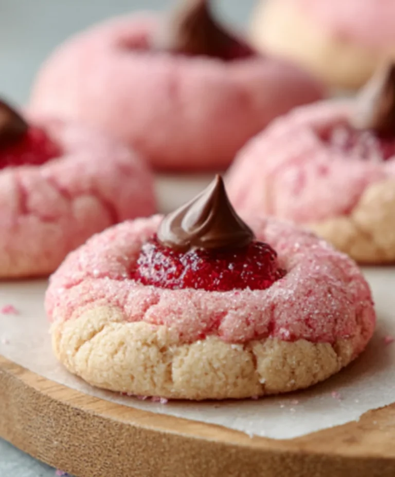 Strawberry Kiss Cookies- Deliciously Sweet & Easy Recipe