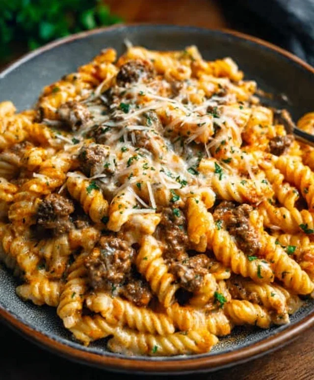 Creamy Beef Pasta