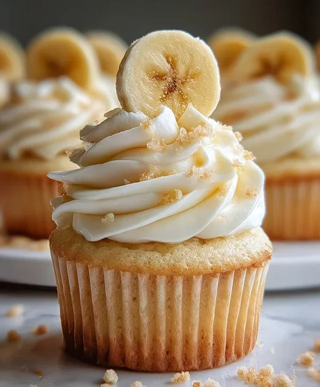 Banana Pudding Cupcakes