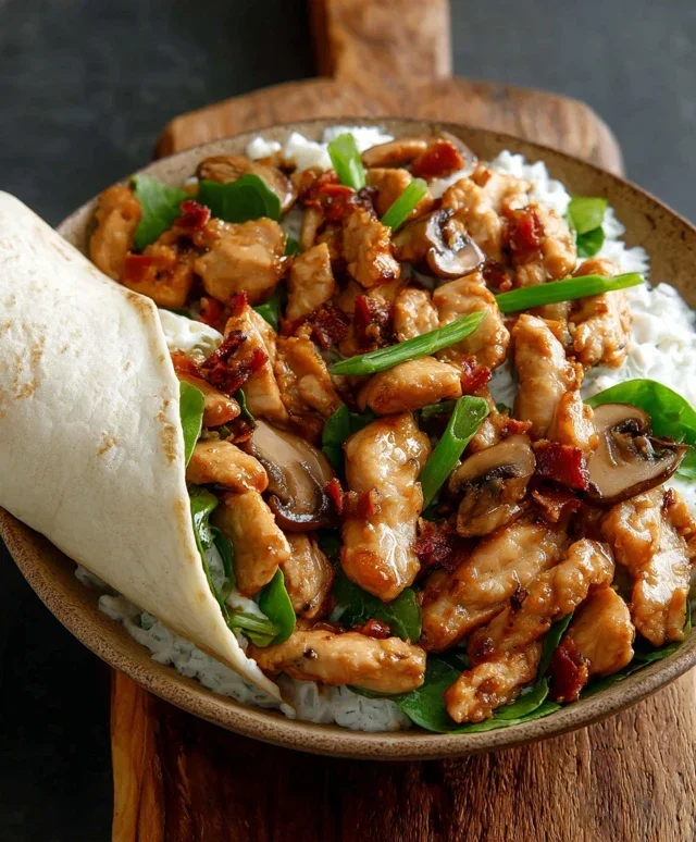 Crispy Chicken Beef Beef Bacon Ranch Wrap