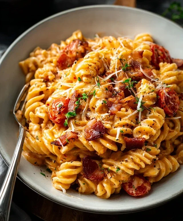 Beef Beef Bacon Pasta