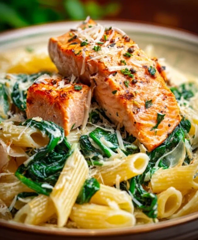 Salmon Spinach Pasta Dish: A Delicious and Nutritious Recipe to Try Today