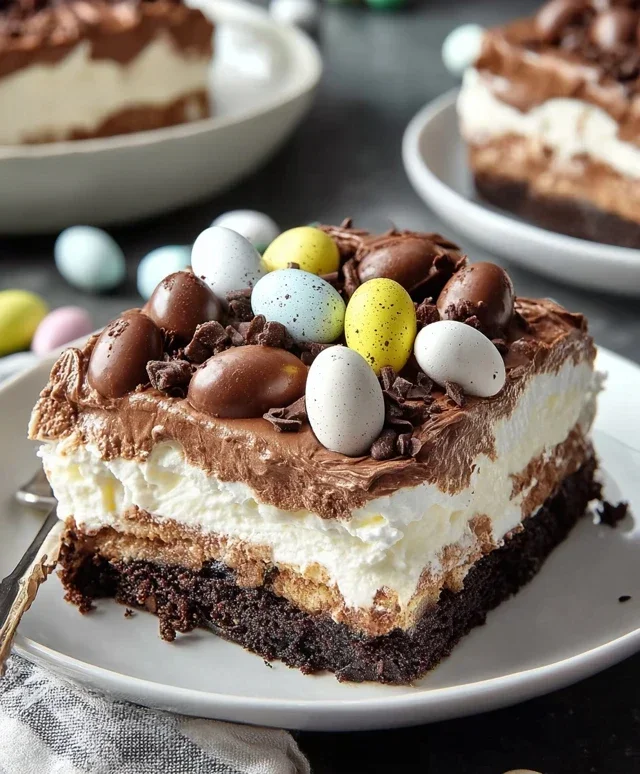 Easter Chocolate Lasagna