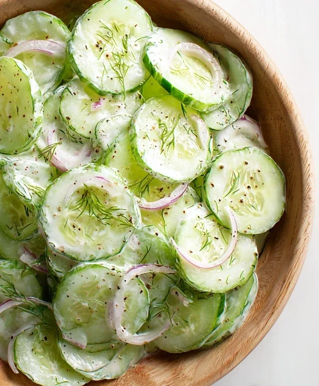 Polish Cucumber Salad