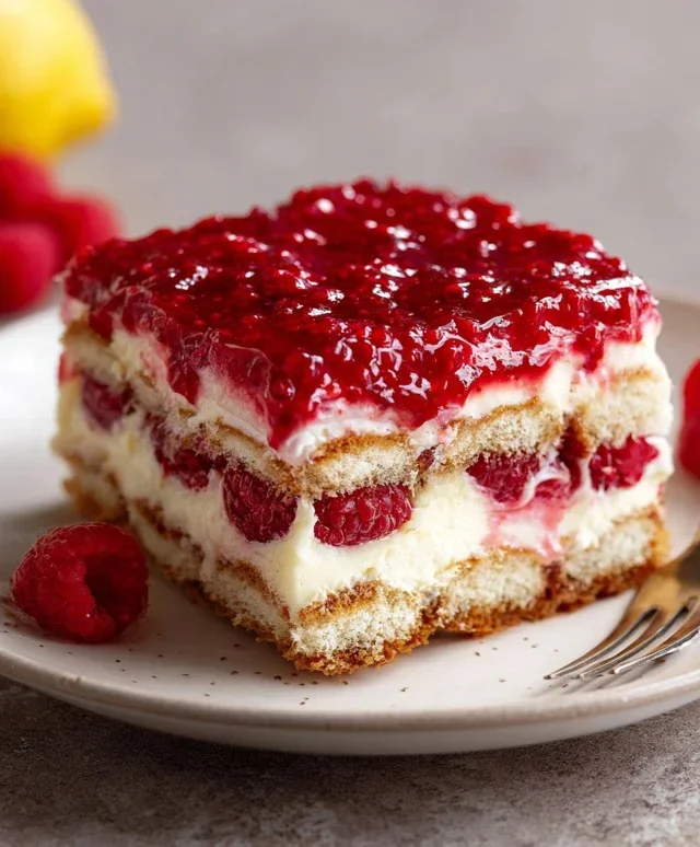 Raspberry Tiramisu