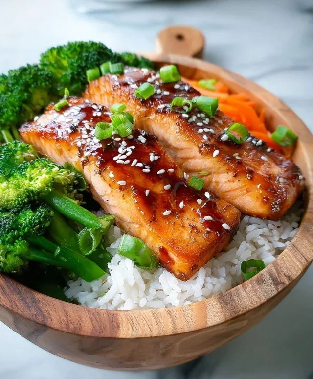 Meal Prep Teriyaki Salmon Rice Bowls