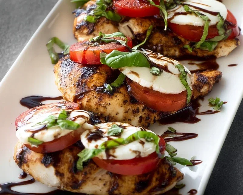Grilled Chicken Caprese