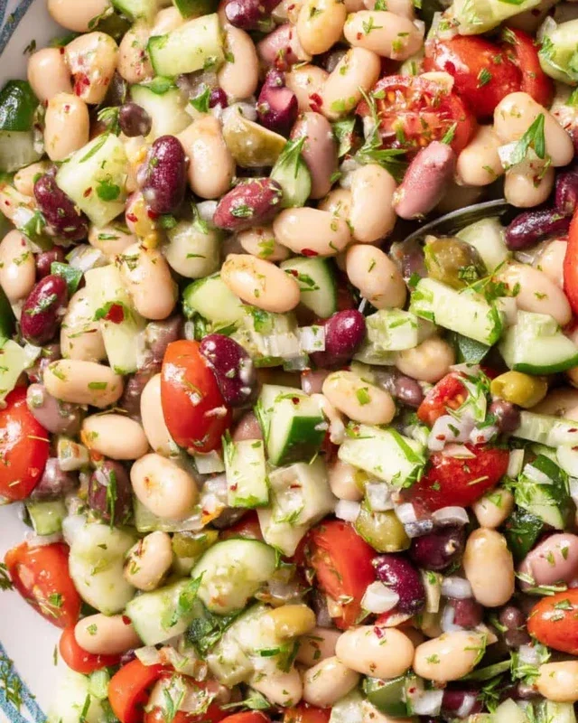Mediterranean Bean Salad