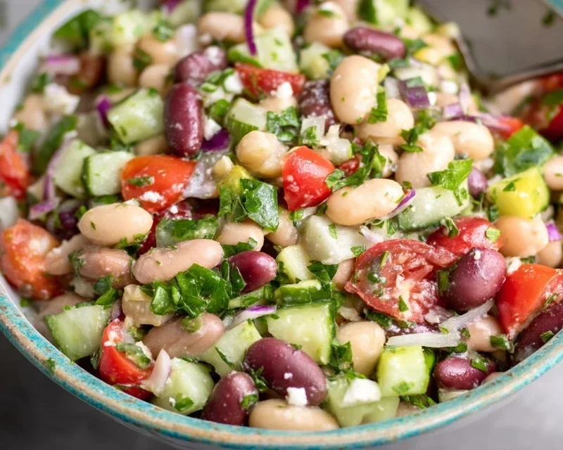 Mediterranean Bean Salad