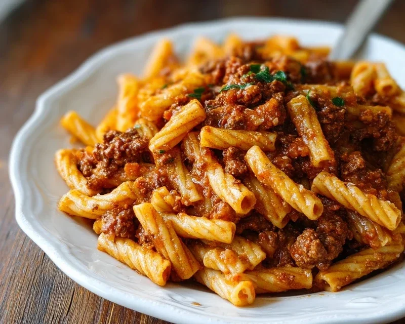 Easy One Pot Creamy Tomato Pasta