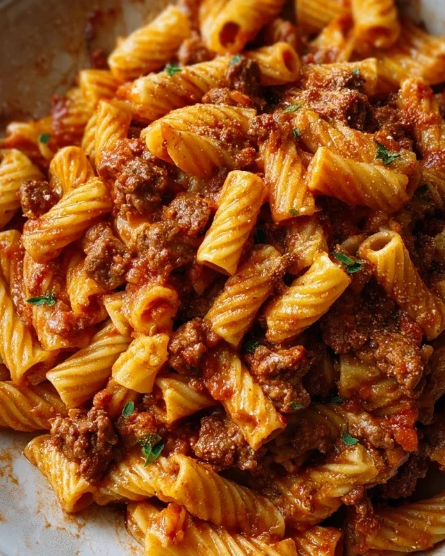 Easy One Pot Creamy Tomato Pasta