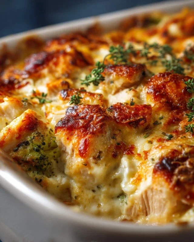 Easy Low Carb Chicken Casserole