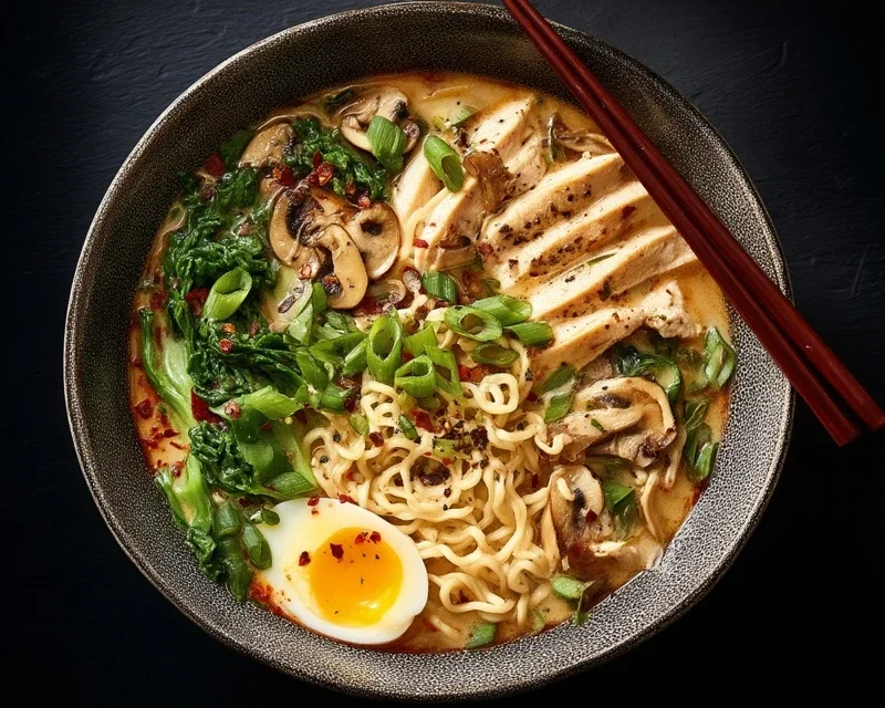 Creamy Garlic Chicken Ramen: An Incredible Ultimate Recipe