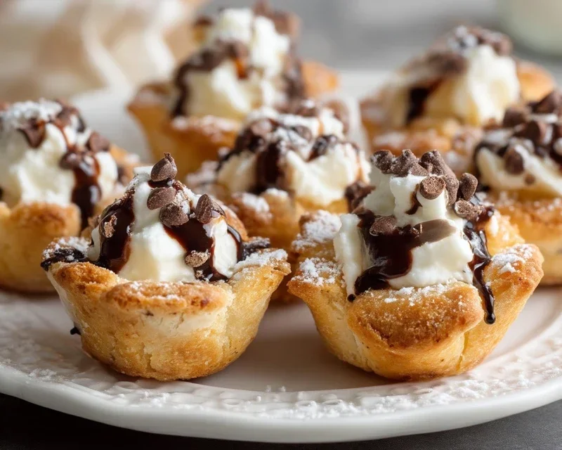 Mini Cannoli Cups
