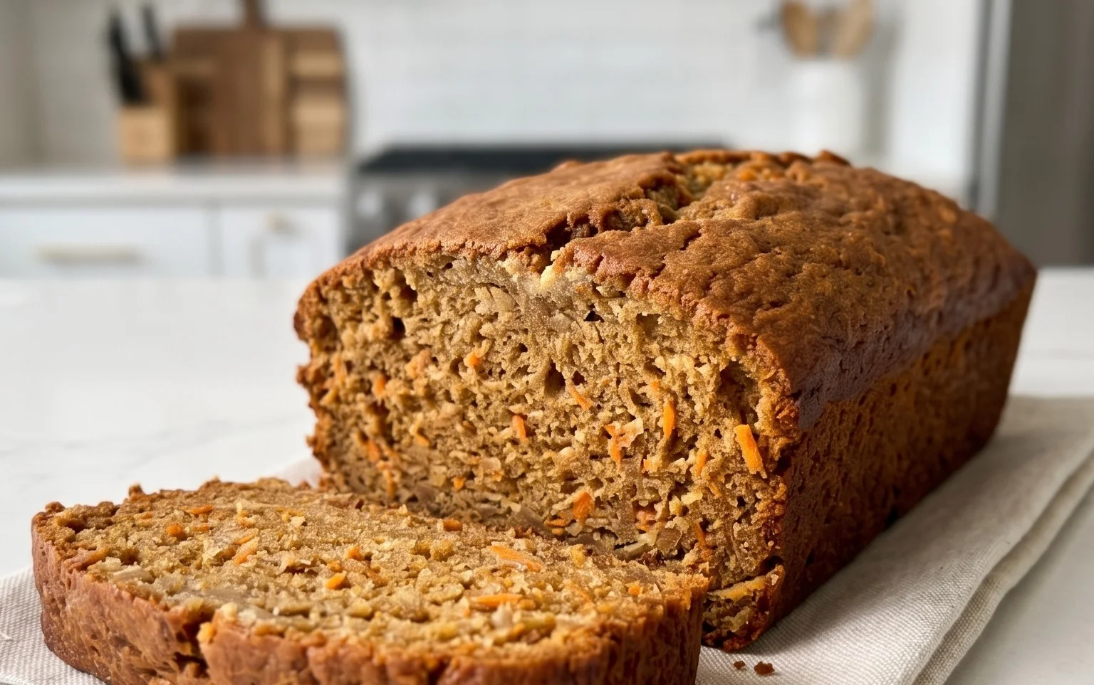 Dairy Free Carrot Cake Banana Bread