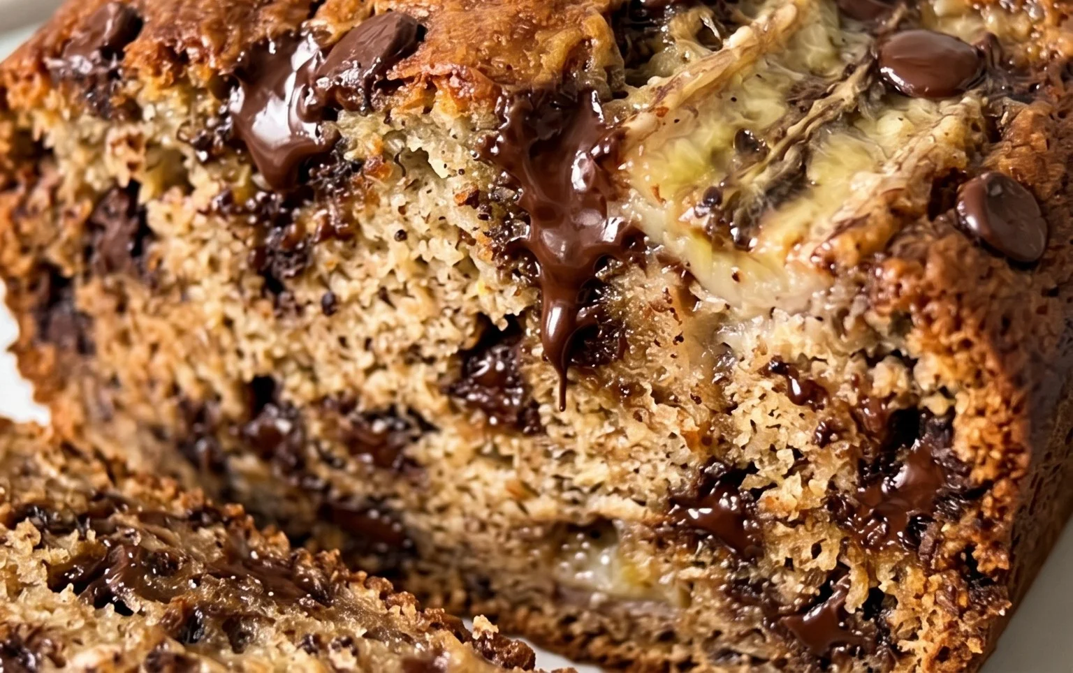 Easy Chocolate Chip Banana Bread