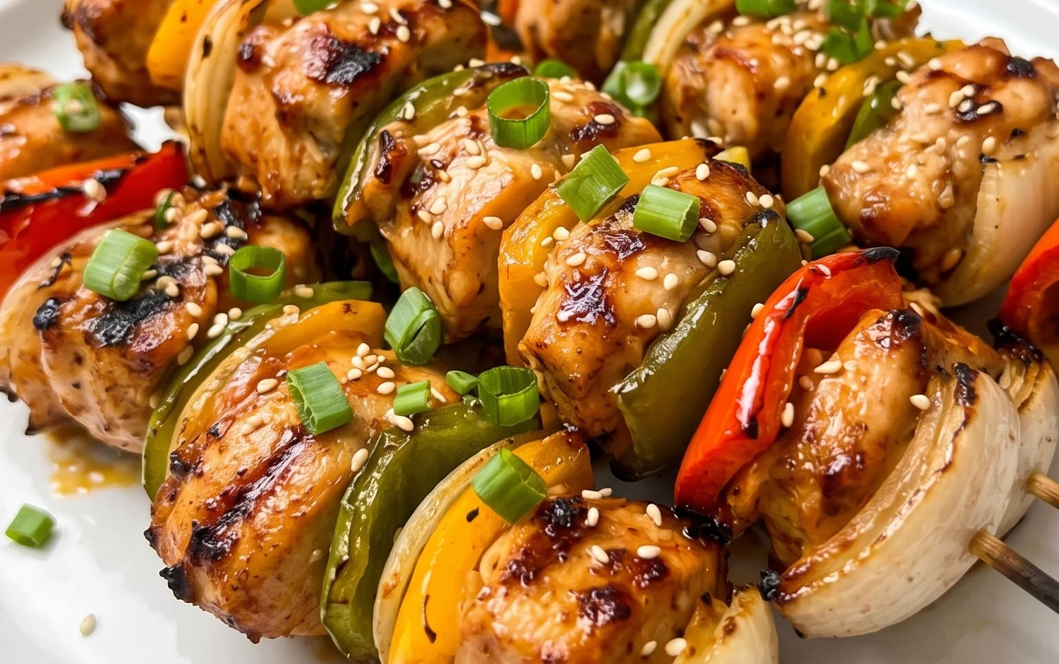 Air Fryer Chicken Skewers (VIDEO)