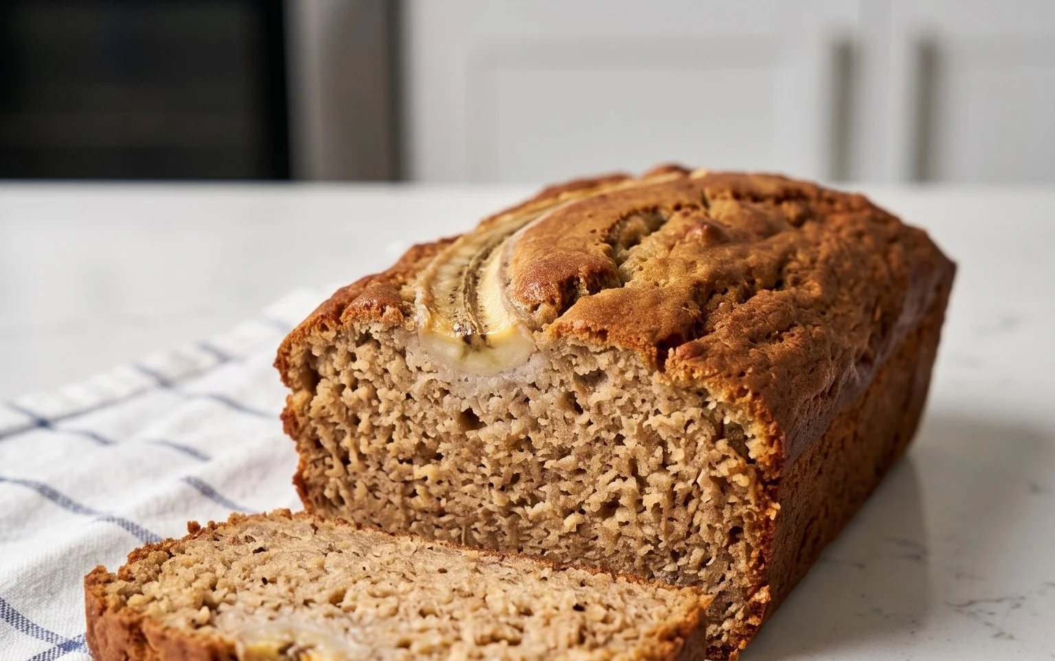 Healthy 5-Ingredient Flourless Banana Bread
