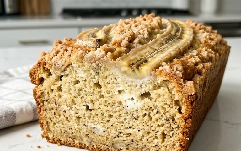 Cottage Cheese Banana Bread