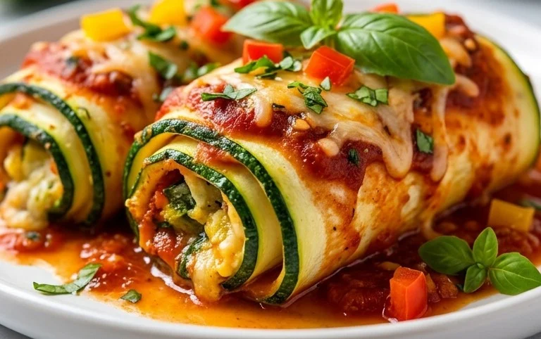 Vegan Zucchini Rollatini