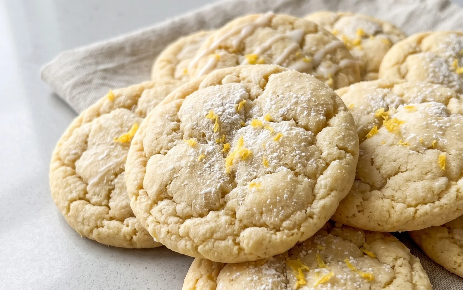 Soft & Chewy Lemon Cookies