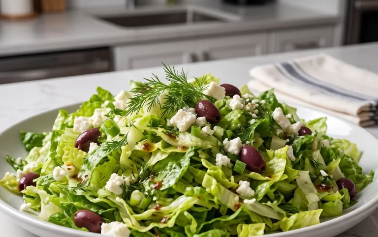 Maroulosalata (Greek Lettuce Salad)