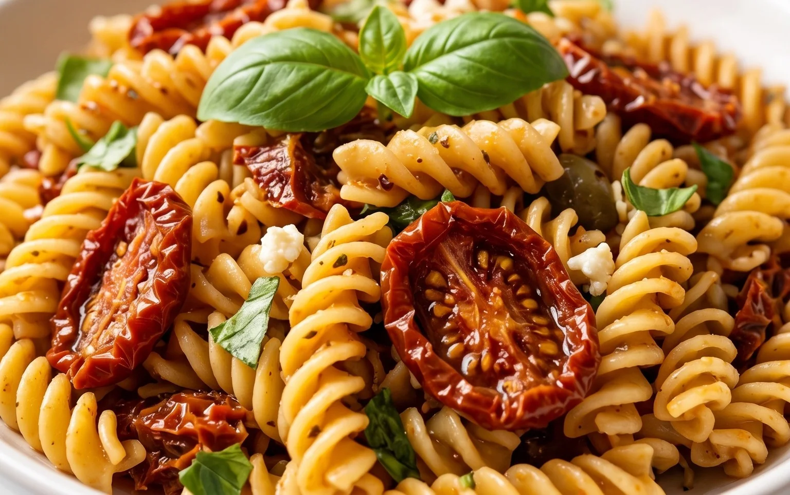 Sun Dried Tomato Pasta Salad
