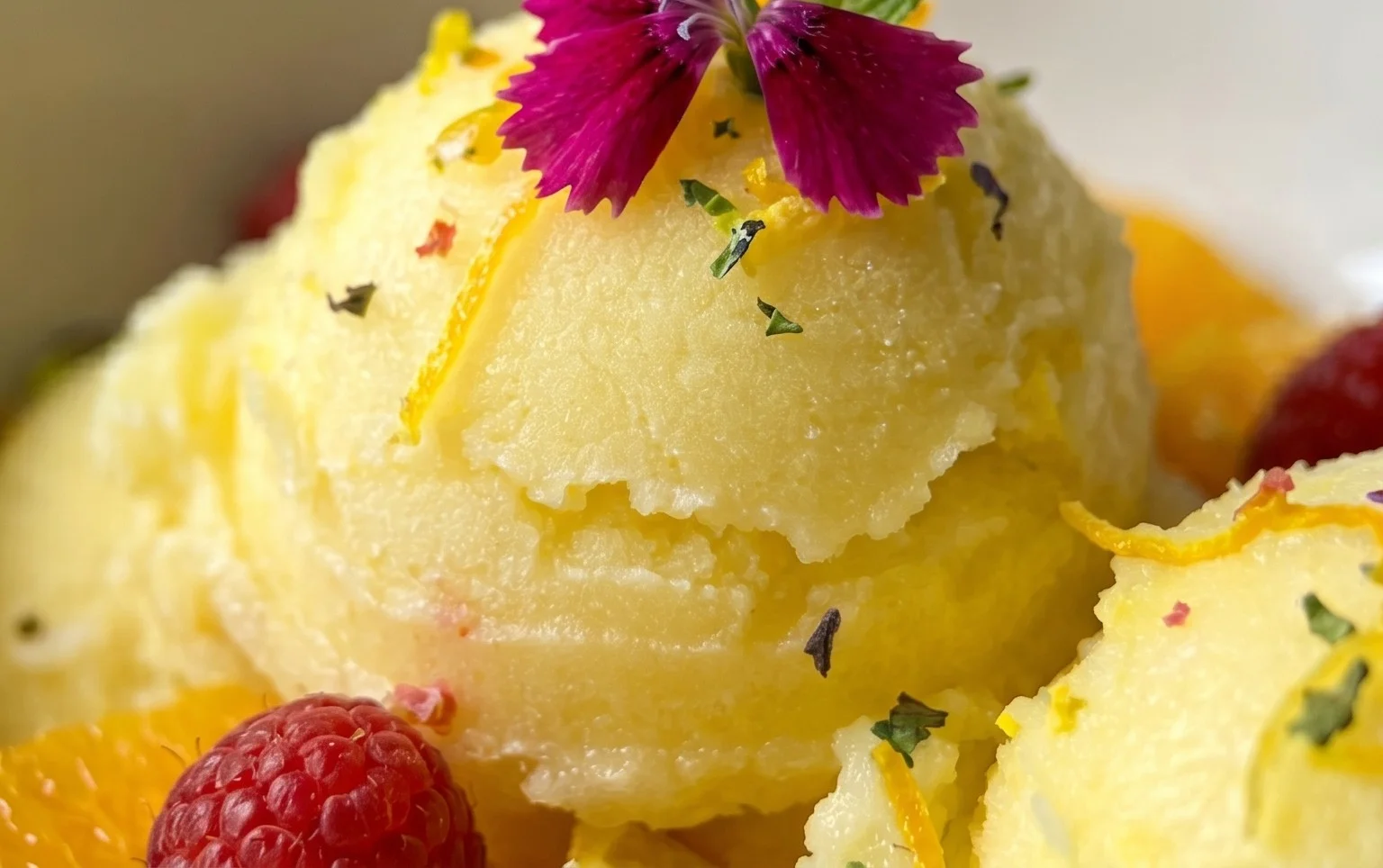 Lemon Sorbet