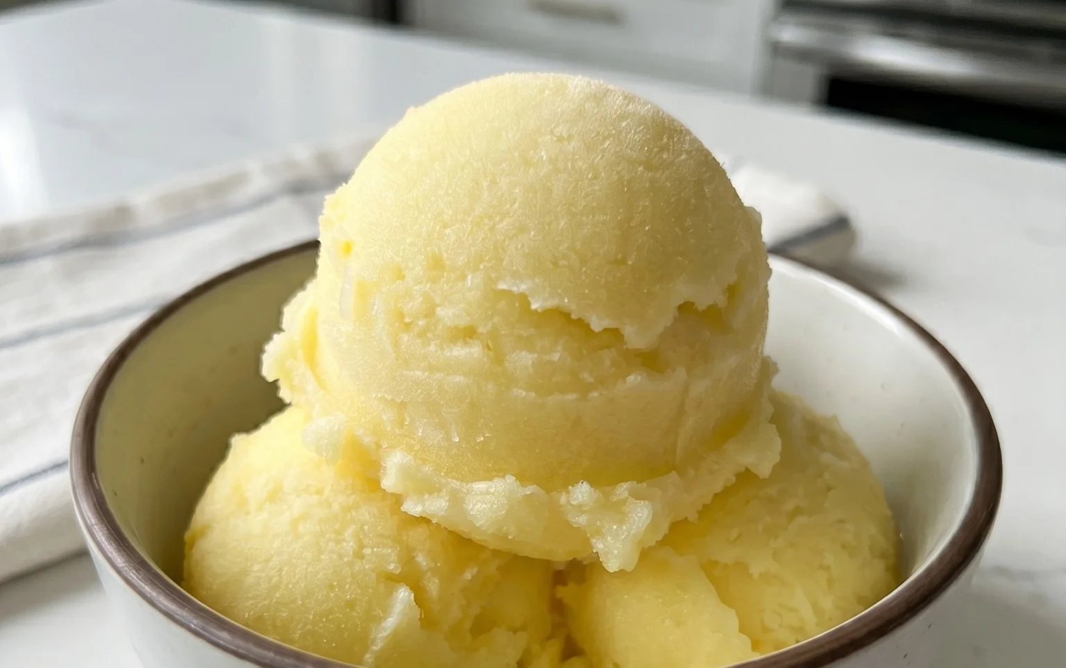 Lemon Sorbet