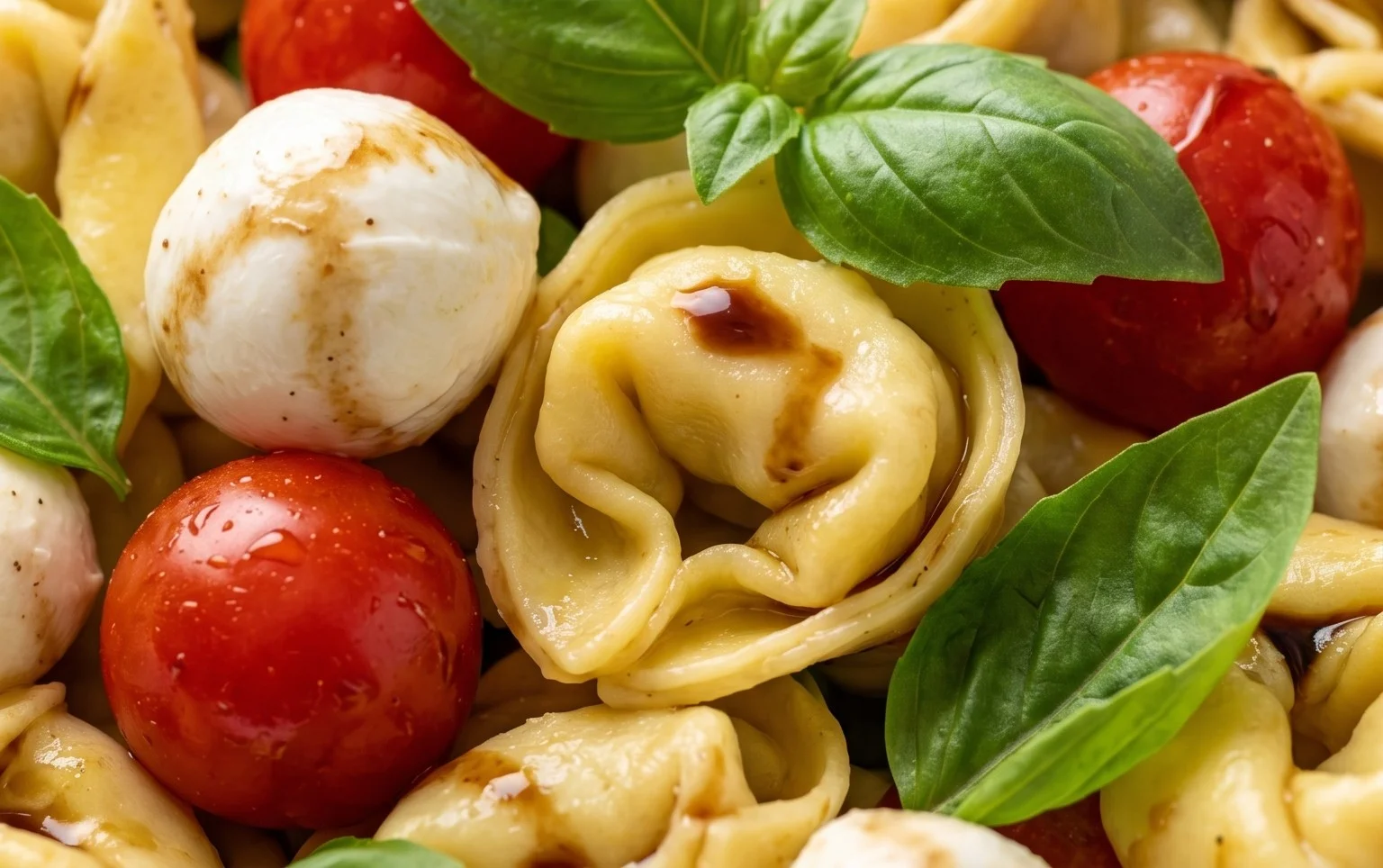 Tortellini Caprese Salad