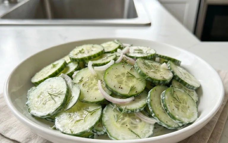 Polish Cucumber Salad