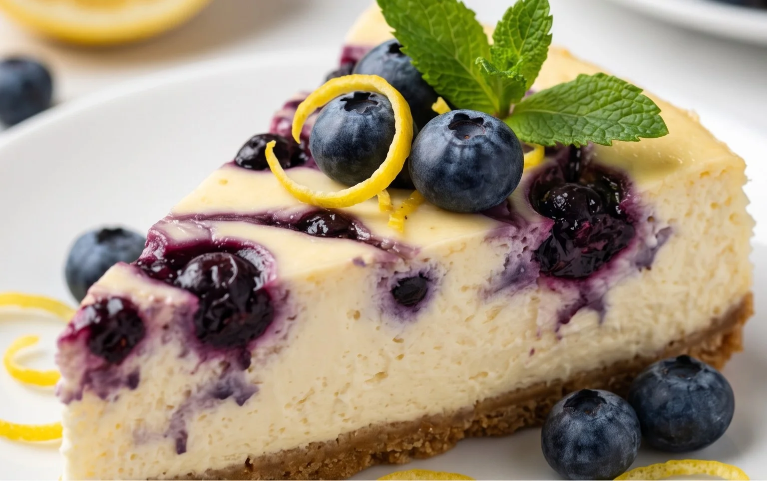 Lemon Blueberry Cheesecake