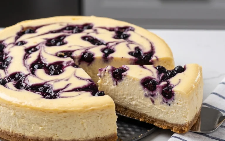 Lemon Blueberry Cheesecake