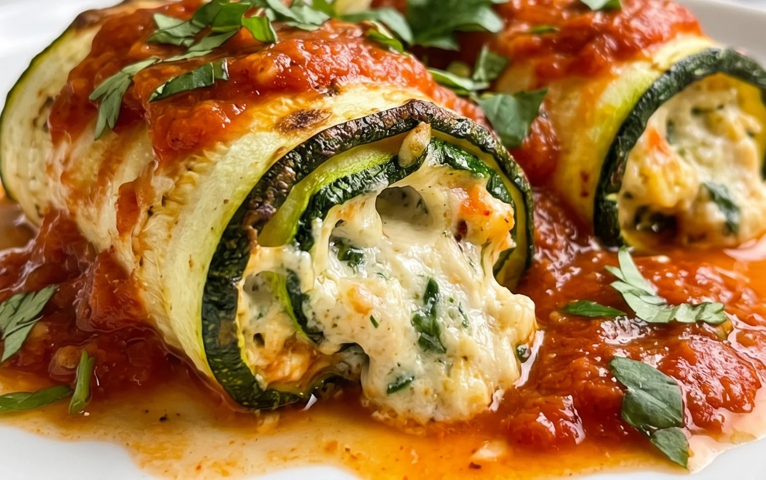 Vegan Zucchini Rollatini