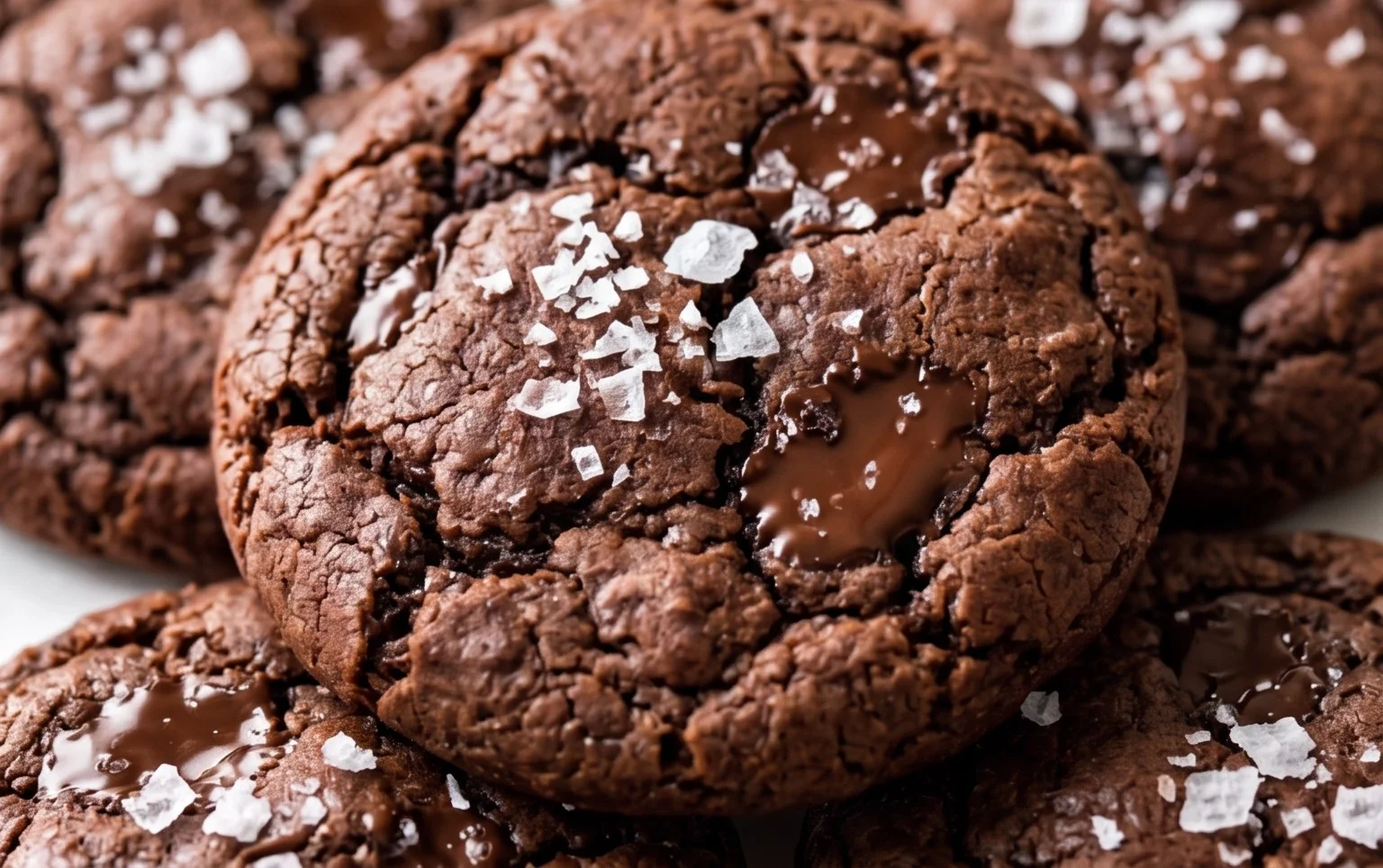 Salted Brownie Cookies