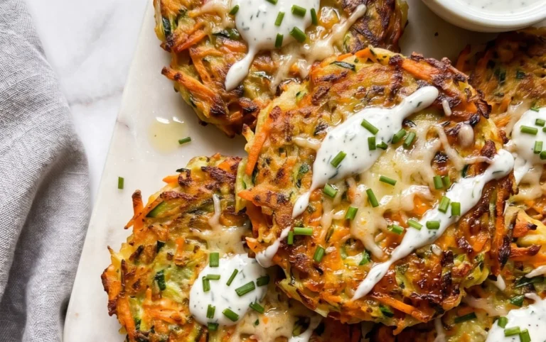 Vegetable Potato Fritters