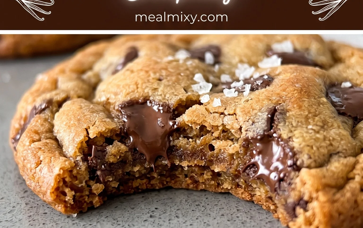 Crispy and Chewy Chocolate Chip Cookies