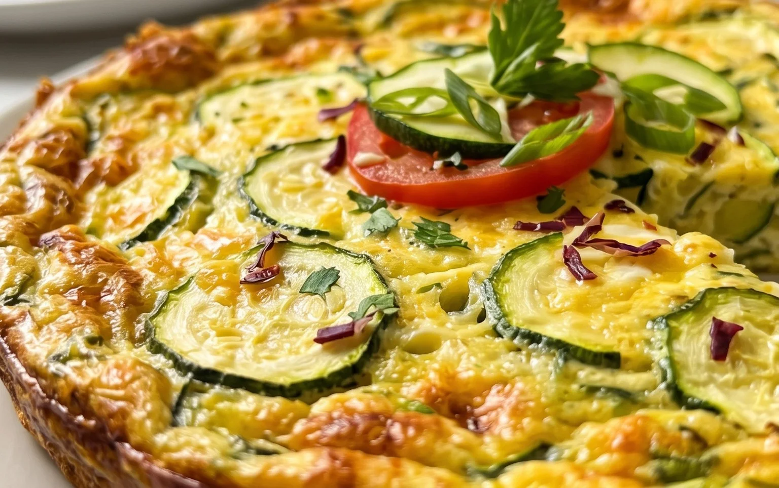 Crustless Zucchini Quiche Recipe