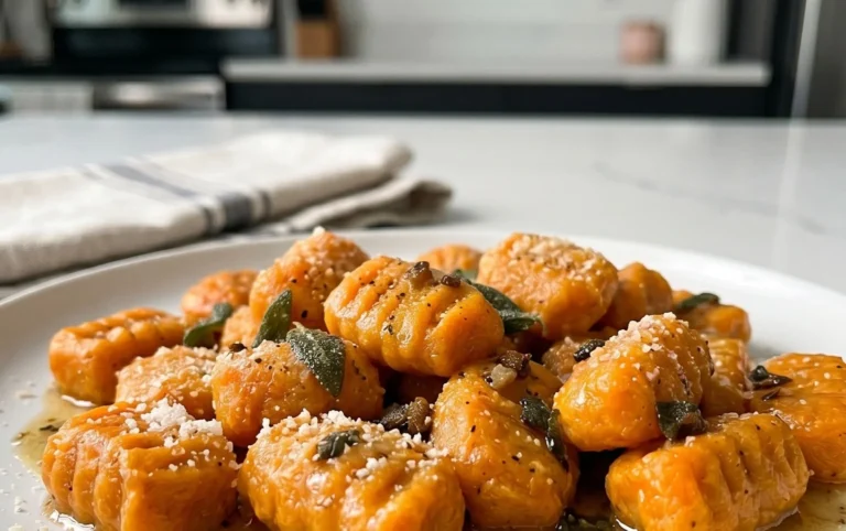 Sweet Potato Gnocchi